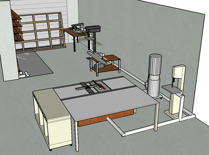 Woodworking Shop Layout Plans